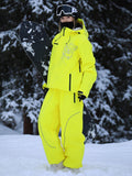 Unisex Insulated Oversized Snowboard Jacket and Pants
