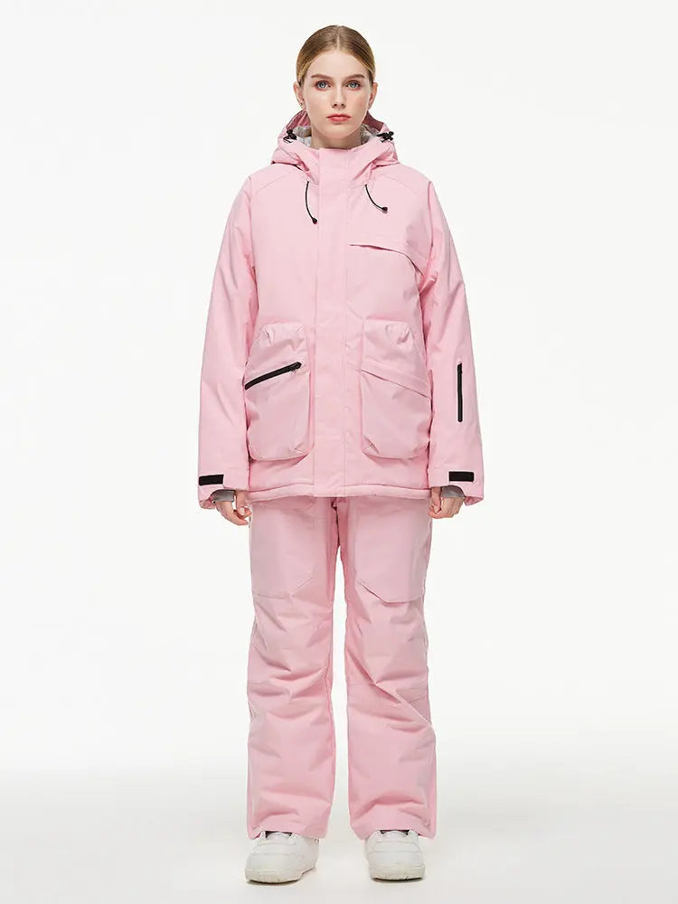 Men Women Mountain Explorer Snow Suits Winter Sports Wear