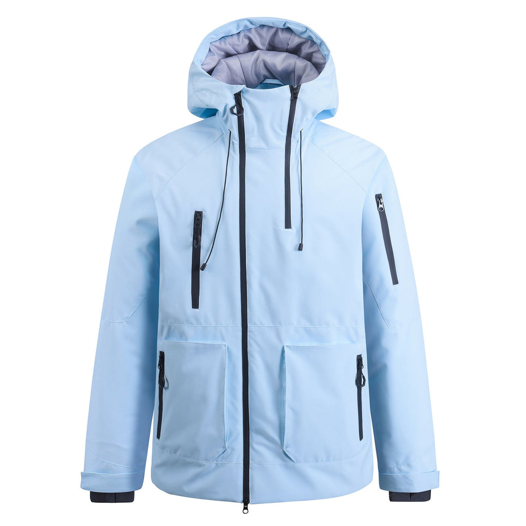 Men's Thermal-Reflective Snow Jacket with Vents