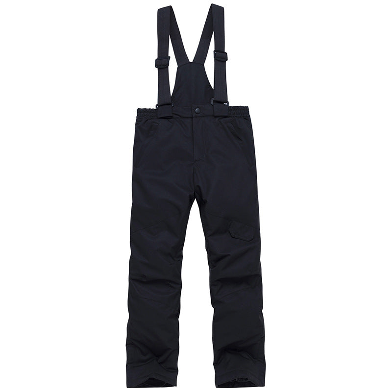 Kids' Rainbow-Gradient Insulated Snow Jacket and Bibs
