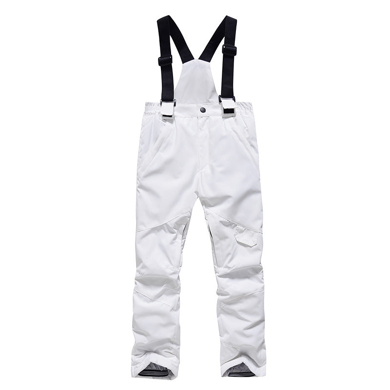 Kids' Rainbow-Gradient Insulated Snow Jacket and Bibs