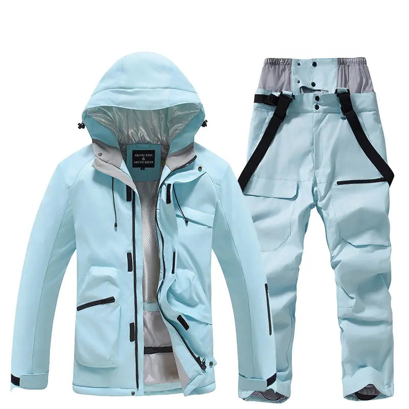 Men Women Mountain Explorer Snow Suits Winter Sports Wear