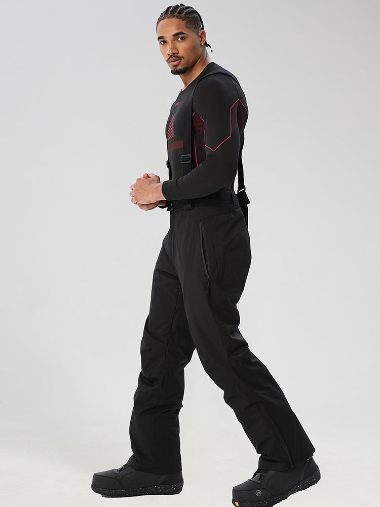 Men's Contrast-Zip Winter Jacket and Snow Pants