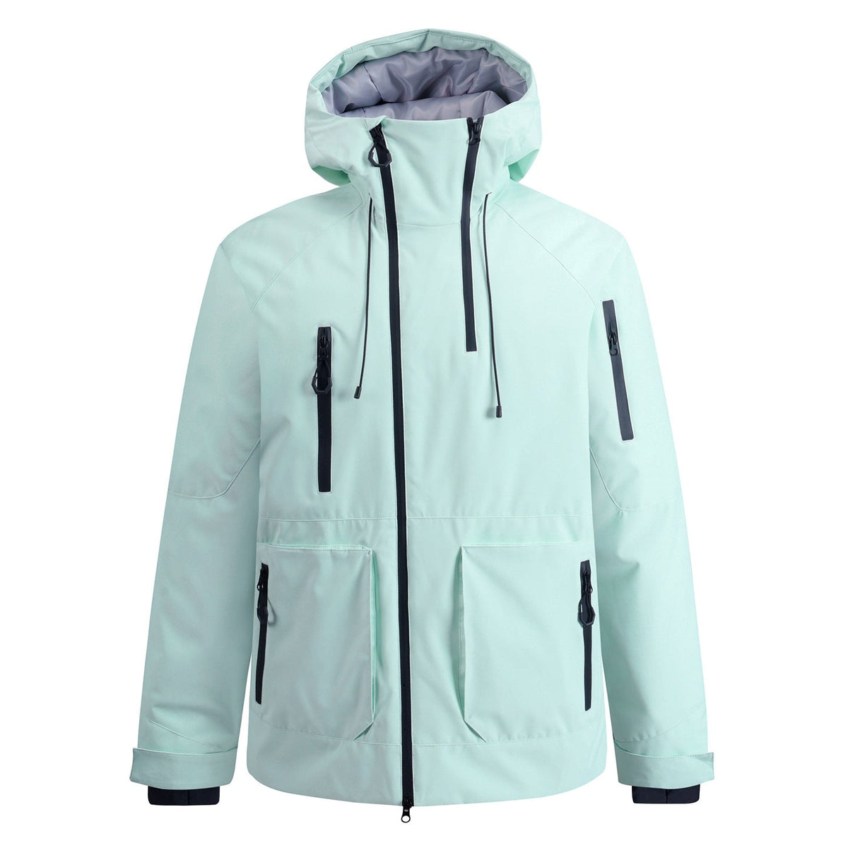 Men's Thermal-Reflective Snow Jacket with Vents