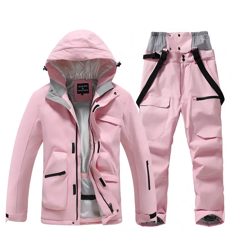 Men Women Mountain Explorer Snow Suits Winter Sports Wear