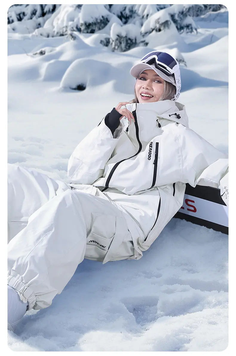 Men Baggy Snowboard Trousers 2024 Outdoor Ski Pants