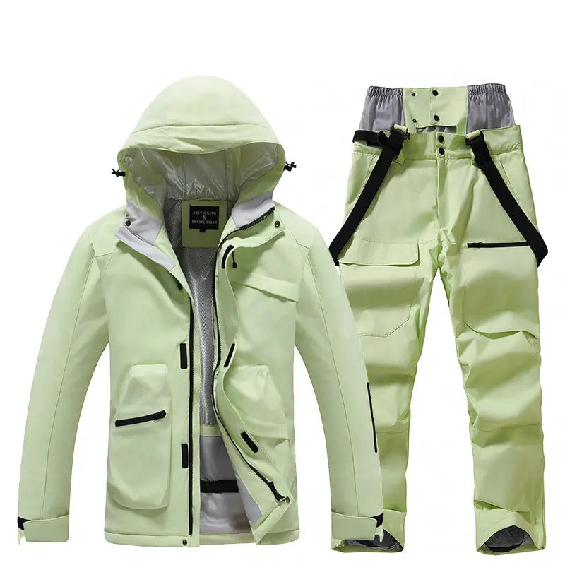 Men Women Mountain Explorer Snow Suits Winter Sports Wear