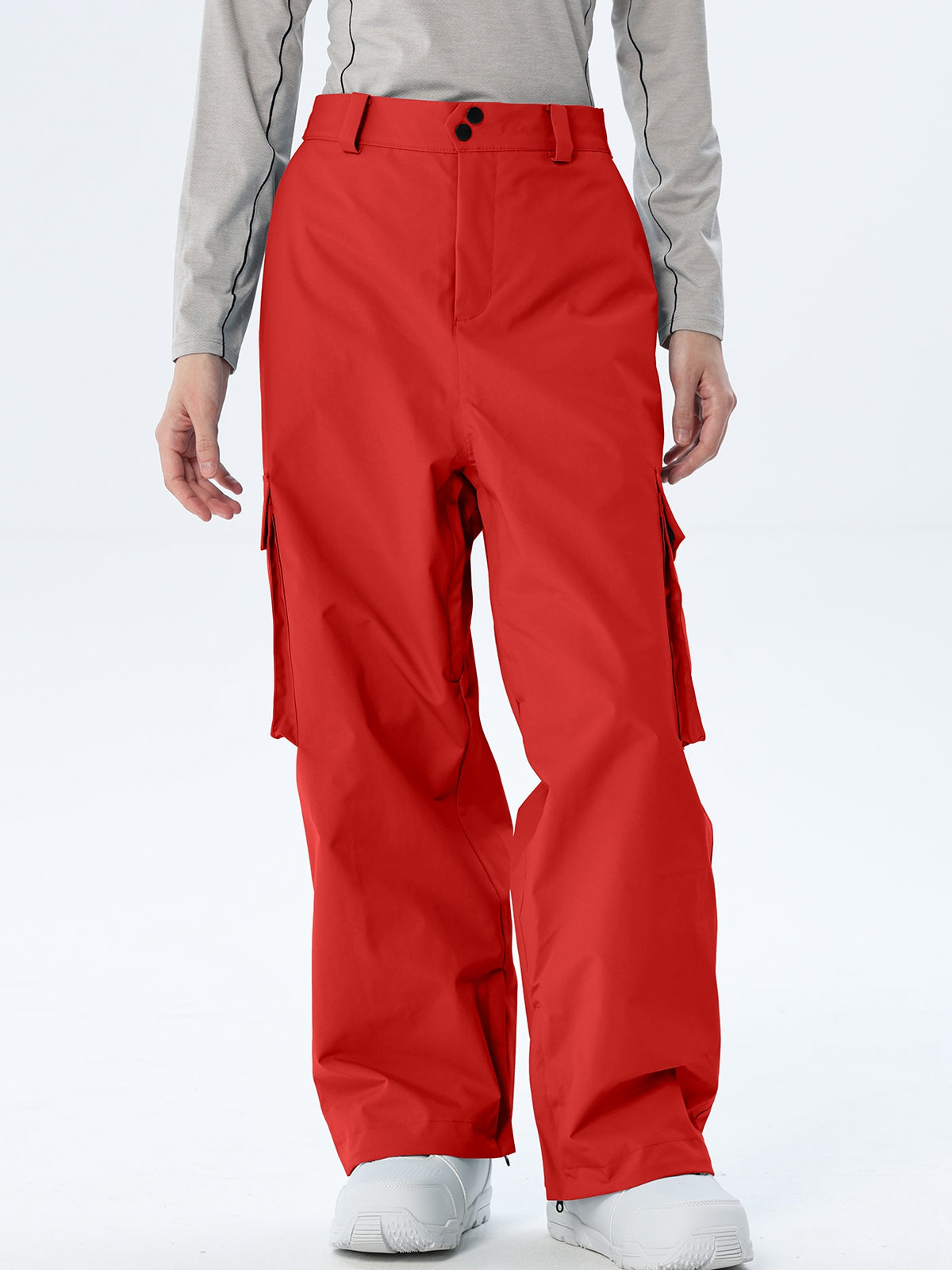 Women's Loose-Cut Ski Pants with Side Pockets