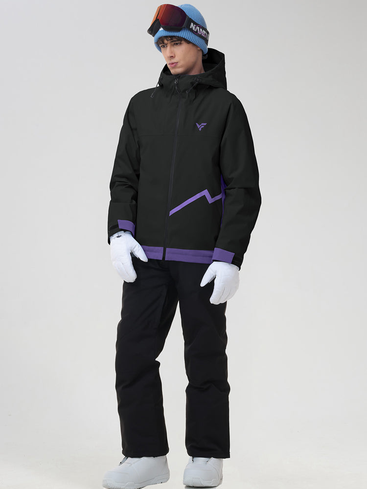 Men's Everyday Hooded Ski Jacket and Trouser Set