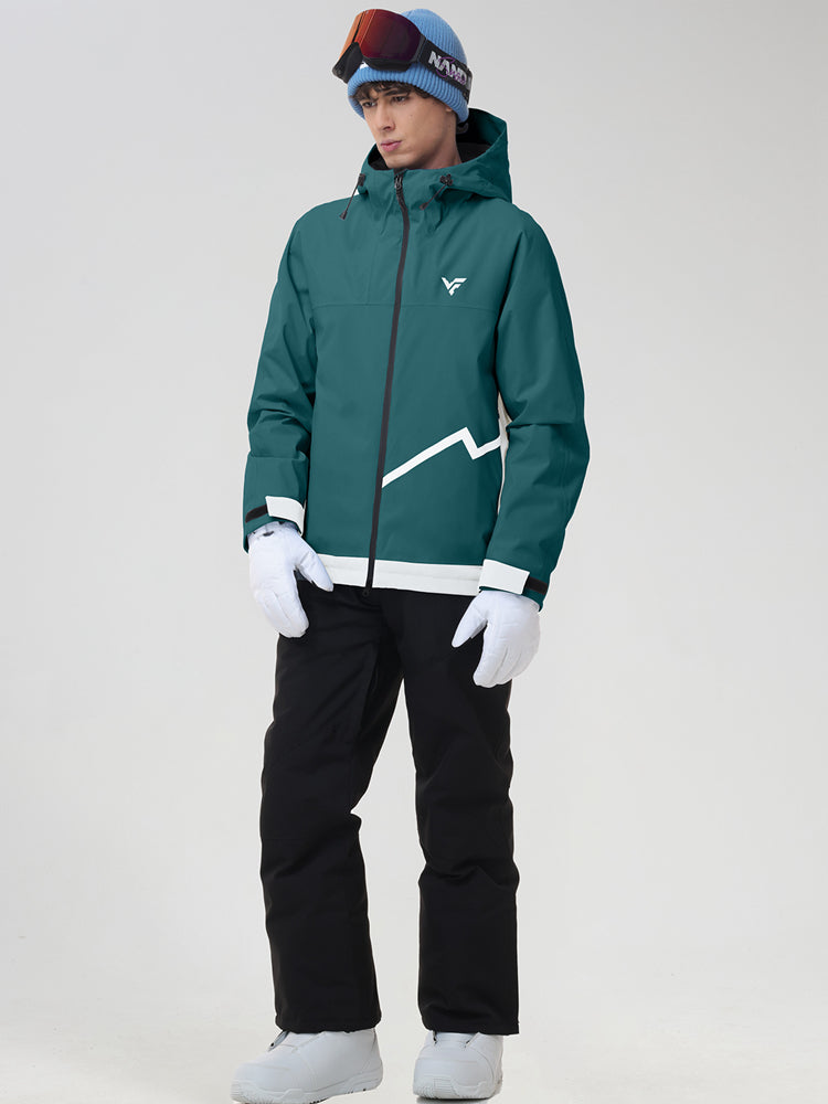 Men's Everyday Hooded Ski Jacket and Trouser Set