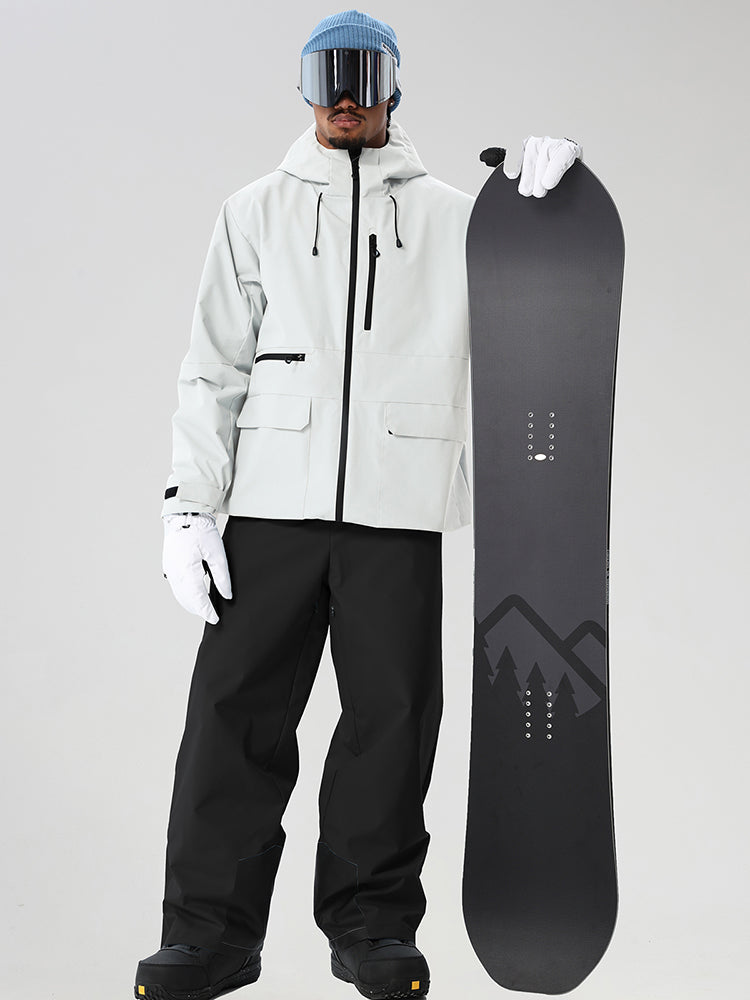 Men's Full-Zip Utility Ski Jacket and Pants