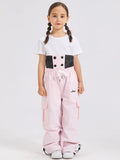 2026 Baggy Ski Snow Pants High Waist Thicken Pants for Kids