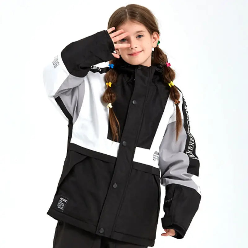 2026 Winter Button-up Snow Jacket Warm Sports Costumes