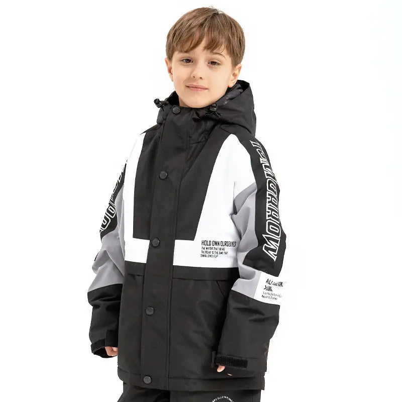 2026 Winter Button-up Snow Jacket Warm Sports Costumes