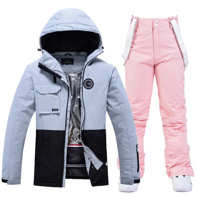 2026 Winter Ski Suits Outdoor Snow Overalls Set