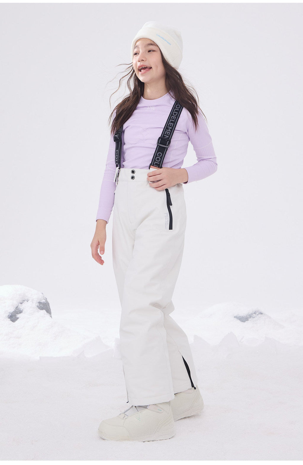 Kids' Seam-Sealed Three-Layer Insulated Snow Bibs