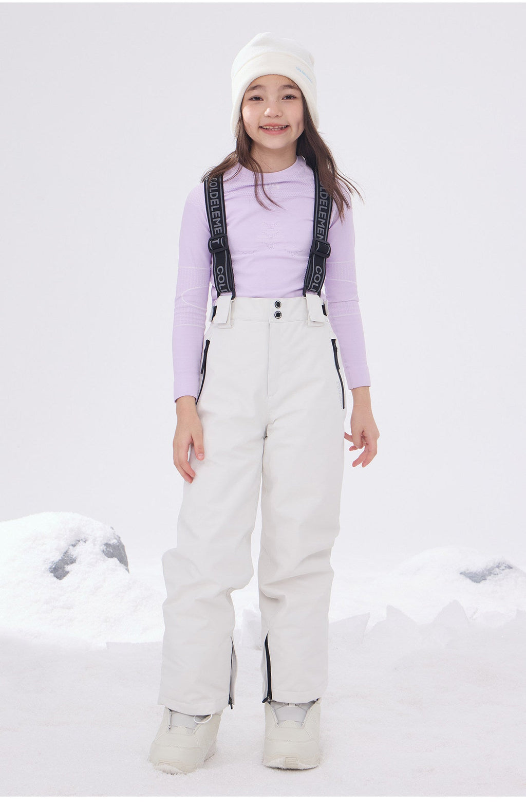Kids' Seam-Sealed Three-Layer Insulated Snow Bibs