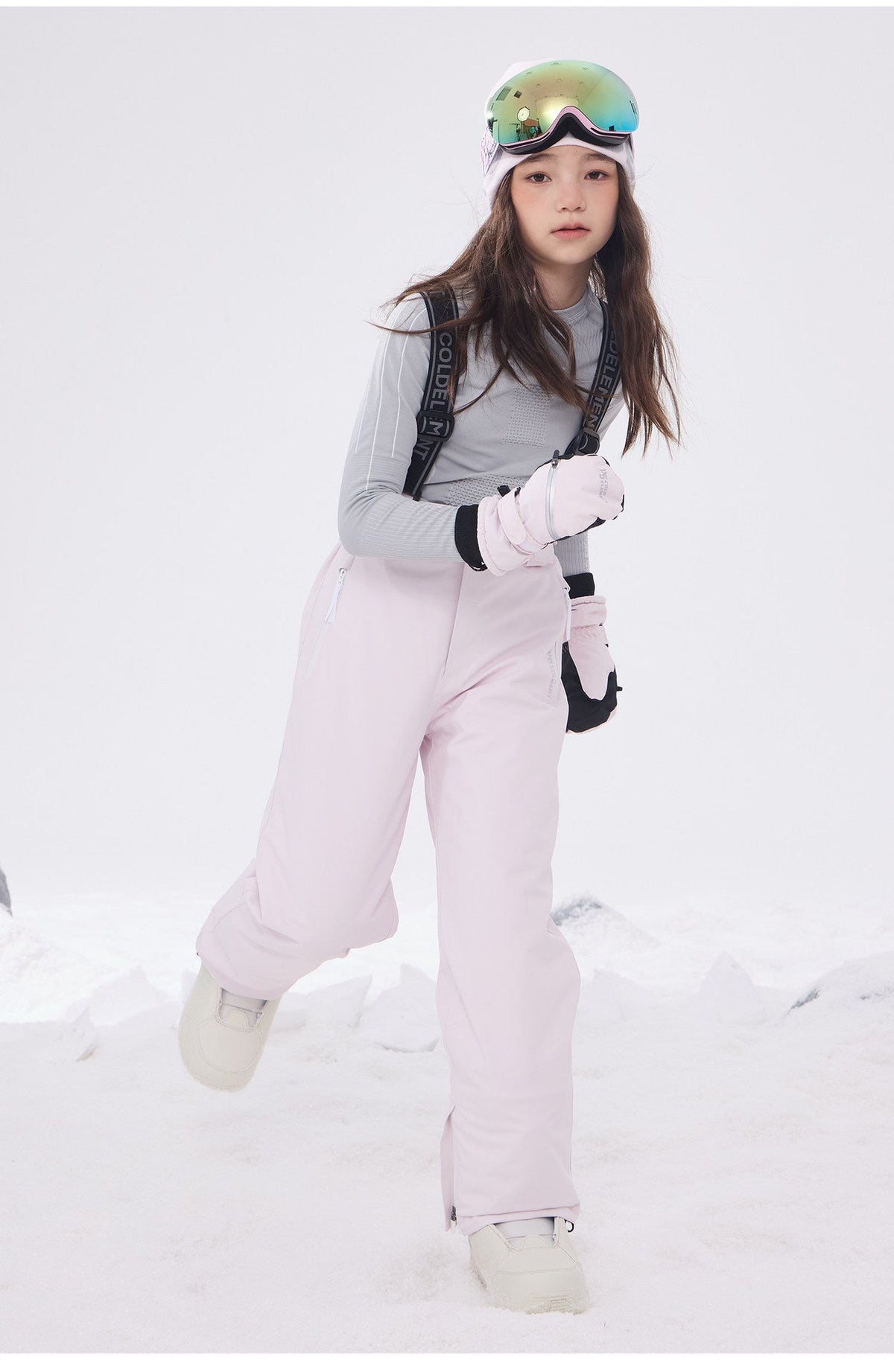 Kids' Seam-Sealed Three-Layer Insulated Snow Bibs