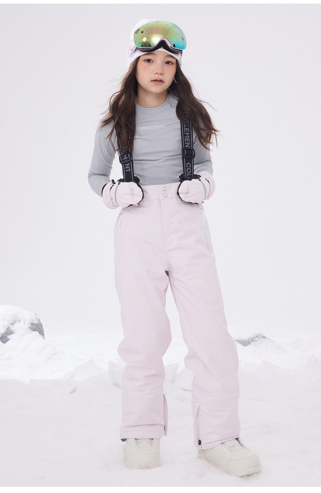 Kids' Seam-Sealed Three-Layer Insulated Snow Bibs