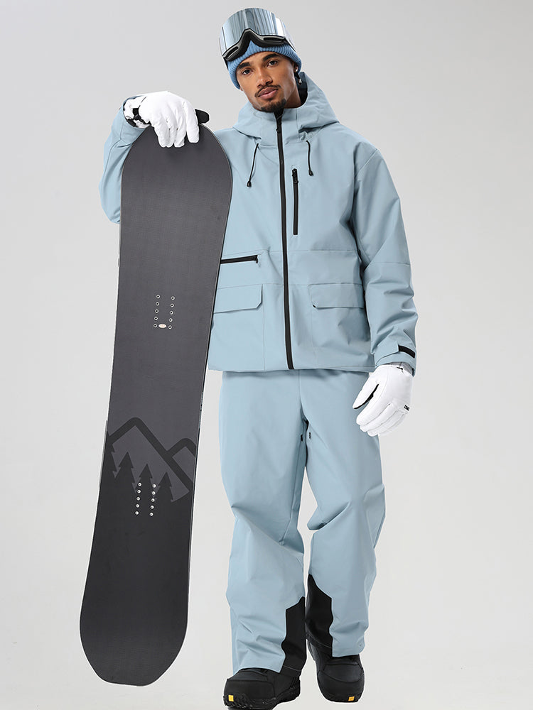Men's Full-Zip Utility Ski Jacket and Pants