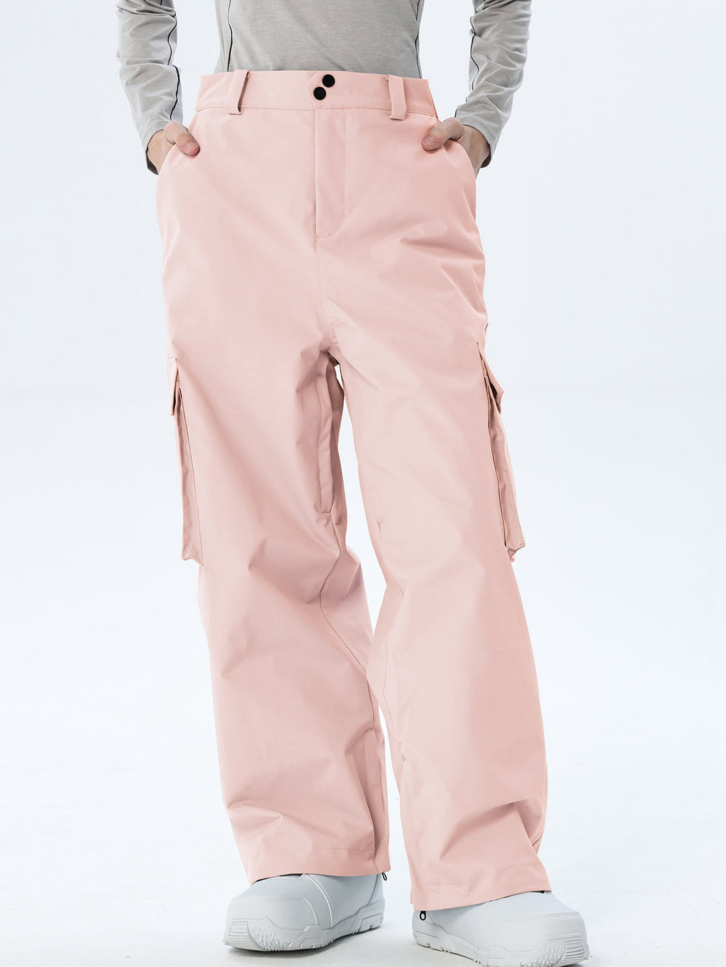 Women's Loose-Cut Ski Pants with Side Pockets