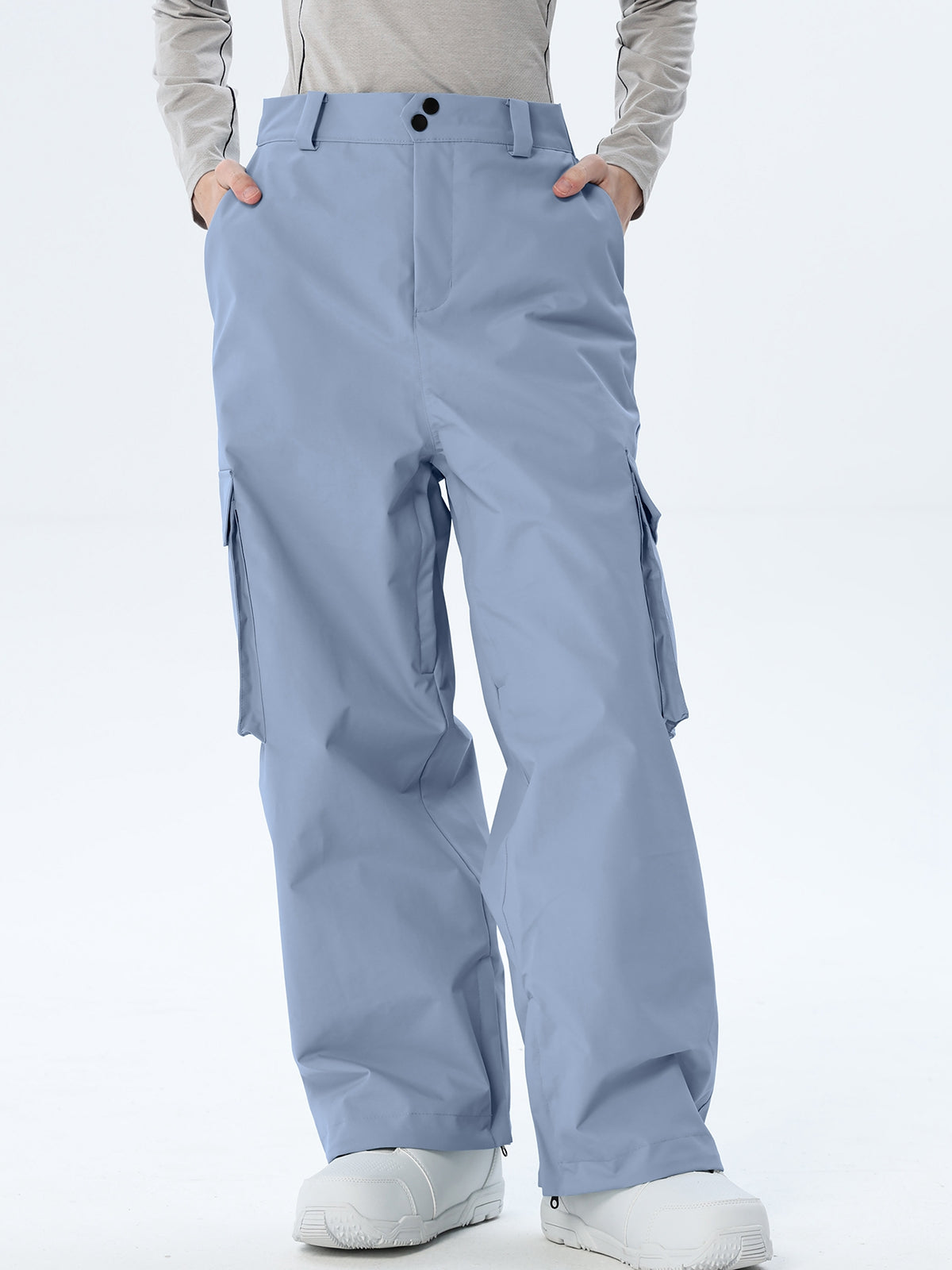 Women's Loose-Cut Ski Pants with Side Pockets