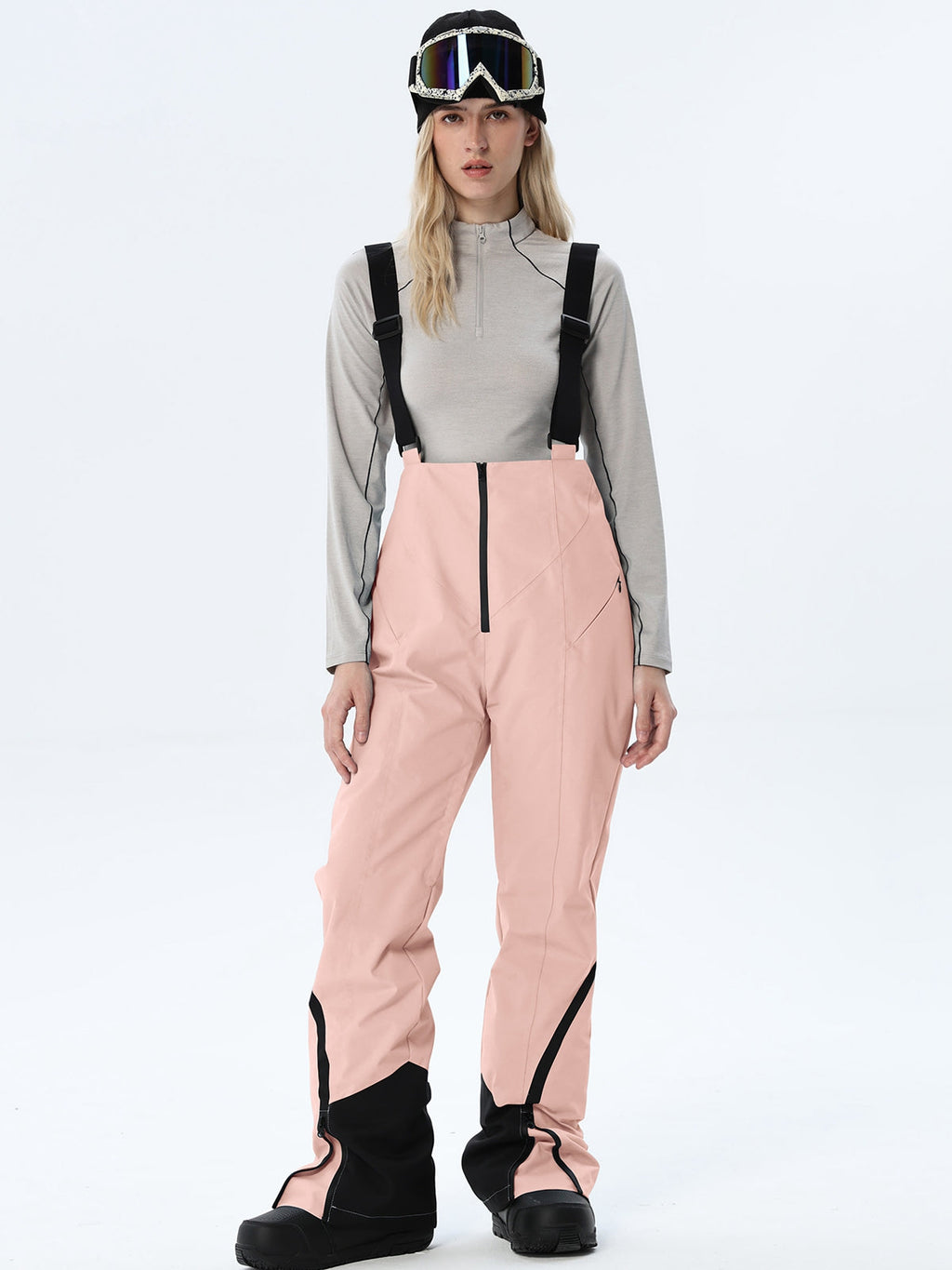 Women's High-Rise Suspender Snow Overalls