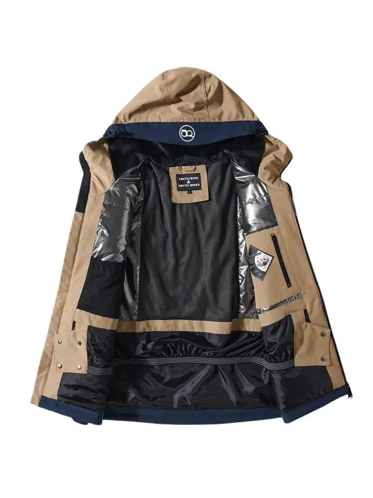 Classical Outdoor Adventure Snowboarding Jacket Couple Style