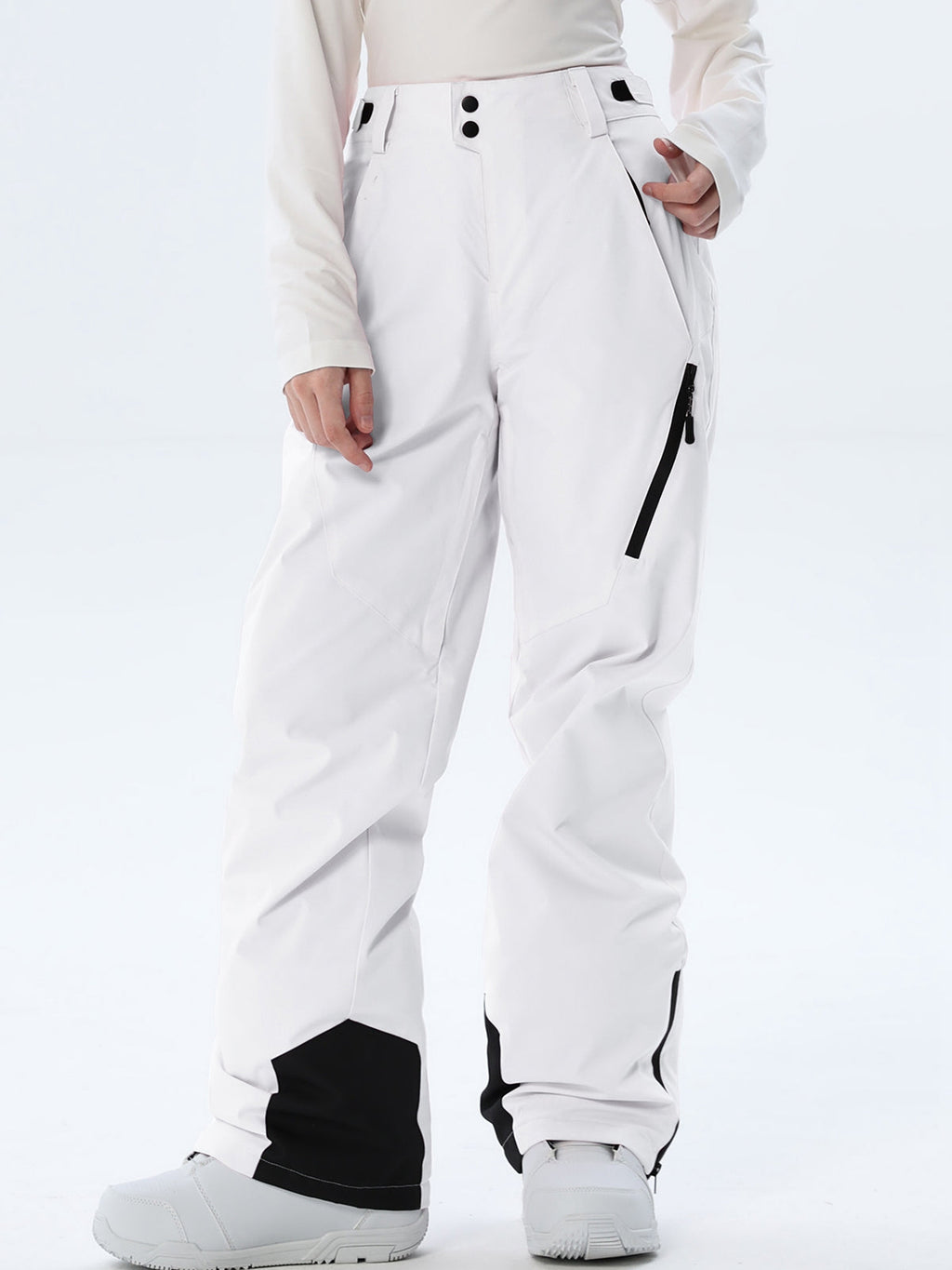 Women's Zip-Pocket Winter Ski Trousers