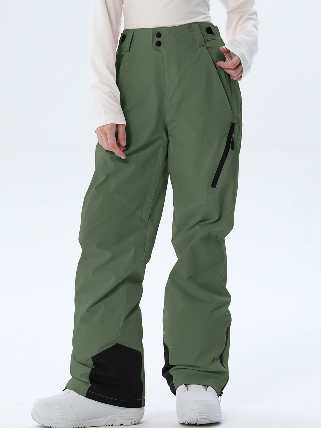 Women's Zip-Pocket Winter Ski Trousers