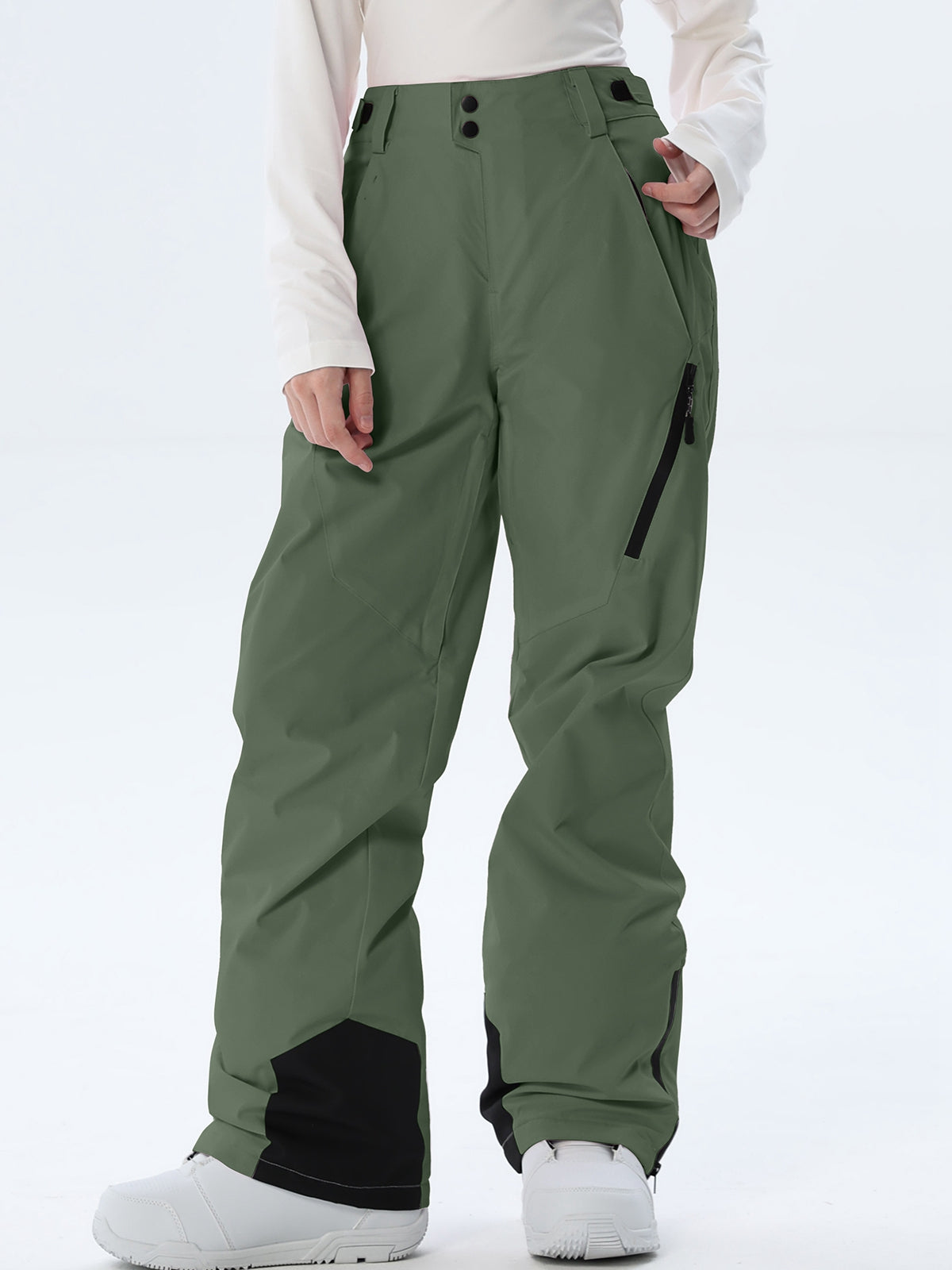 Women's Zip-Pocket Winter Ski Trousers