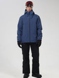 Men's Graphic-Panel Snow Jacket and Trouser Set