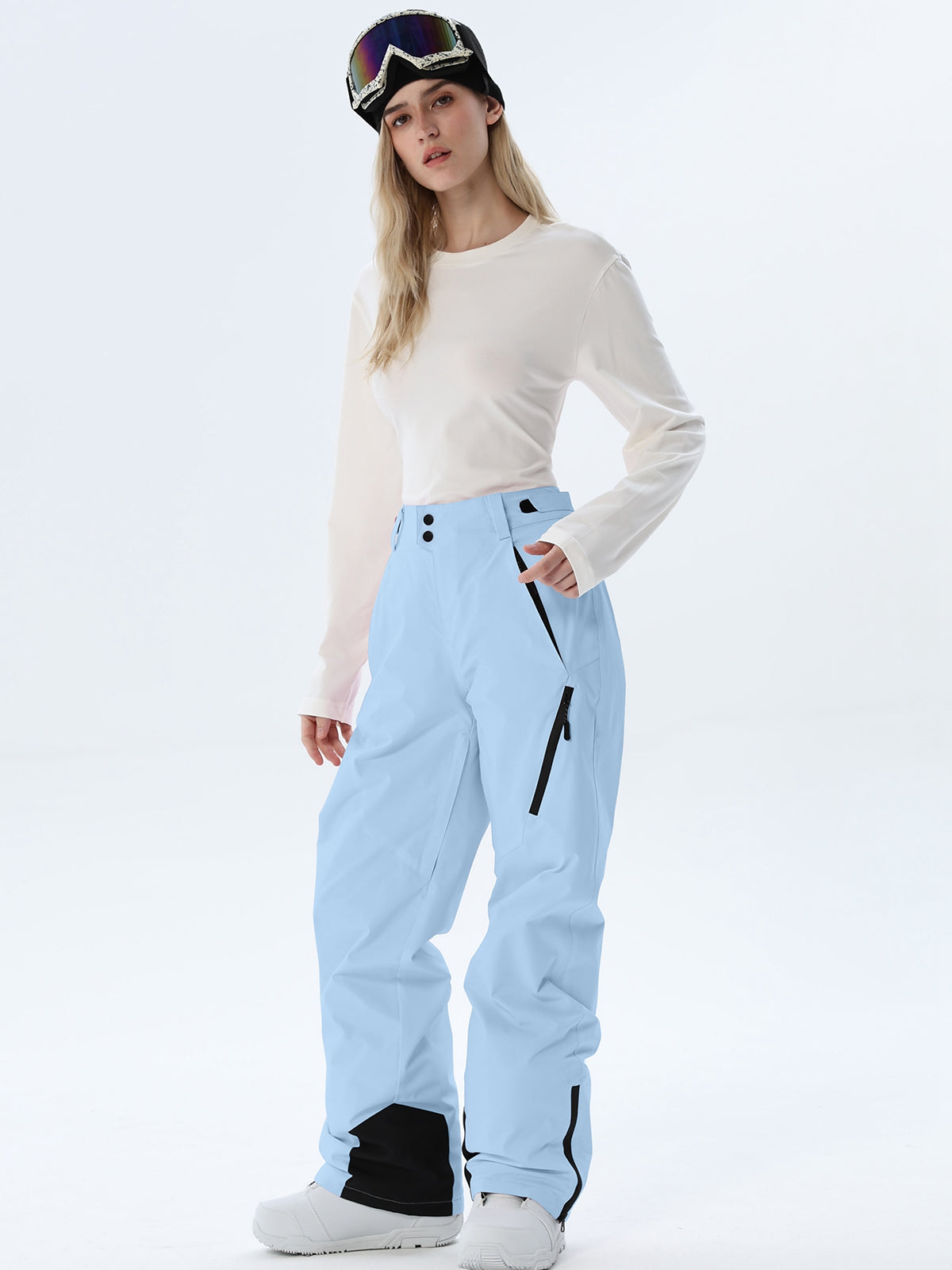 Women's Zip-Pocket Winter Ski Trousers
