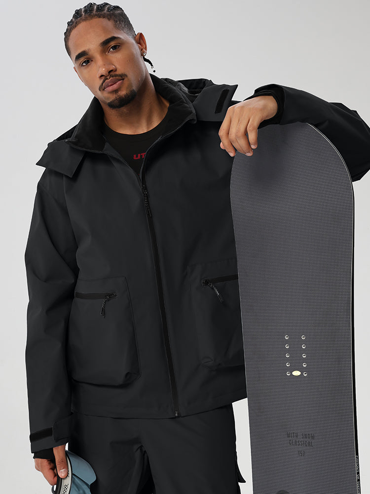 Men's Relaxed Snow Jacket with Inner Snow Skirt