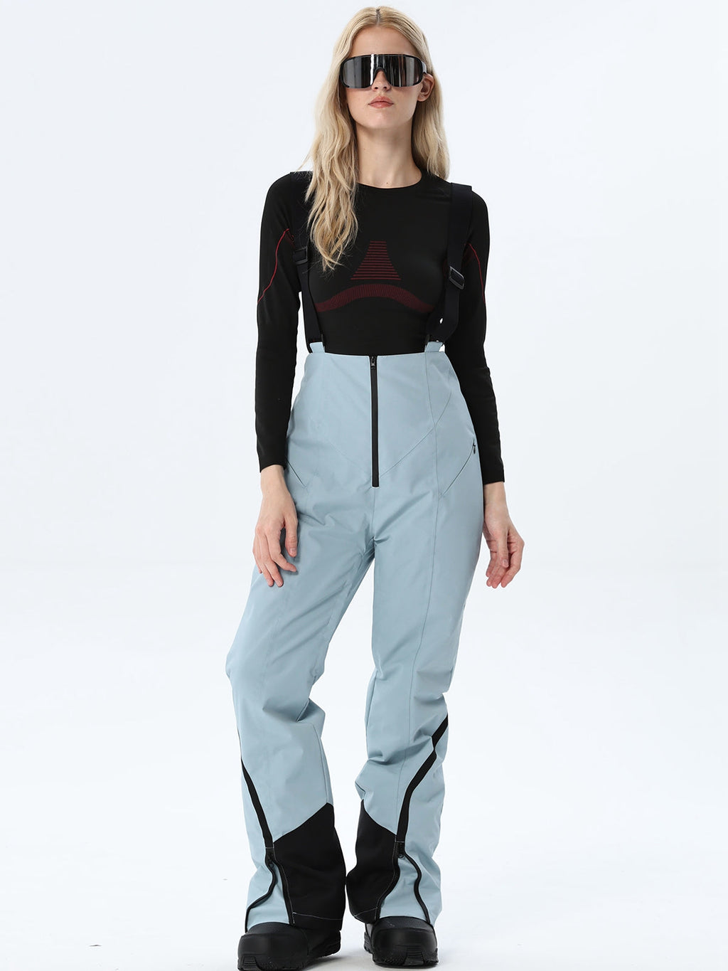 Women's High-Rise Suspender Snow Overalls