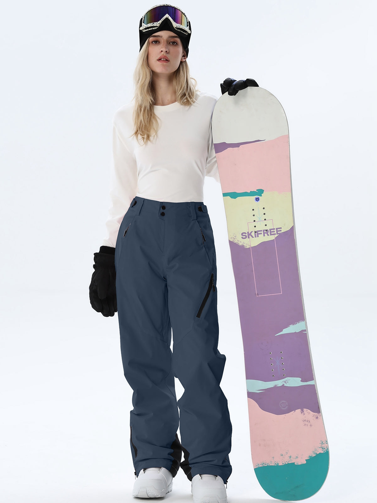 Women's Zip-Pocket Winter Ski Trousers