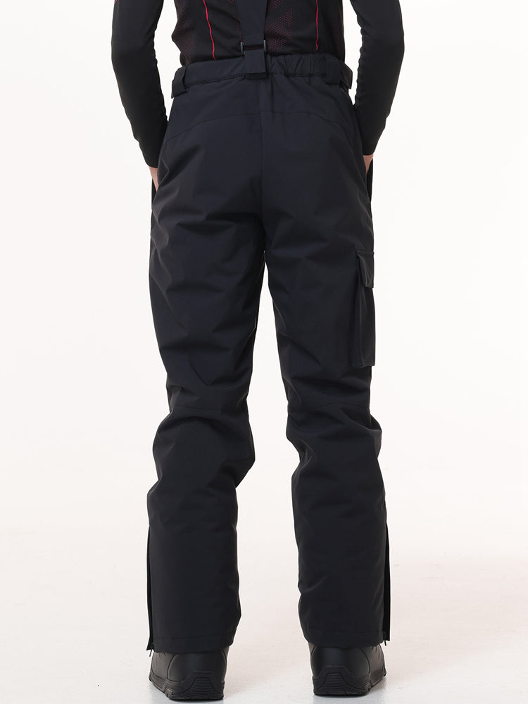 Men's Retro Contrast Ski Jacket and Bib Set