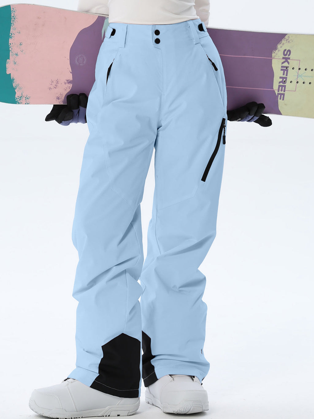Women's Zip-Pocket Winter Ski Trousers