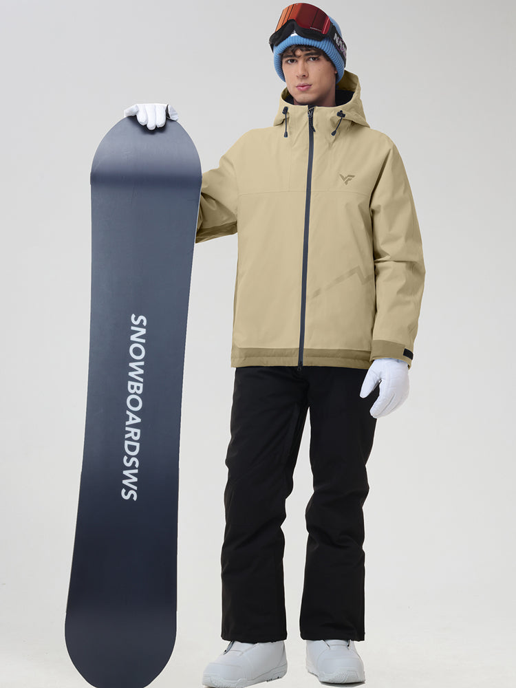 Men's Everyday Hooded Ski Jacket and Trouser Set