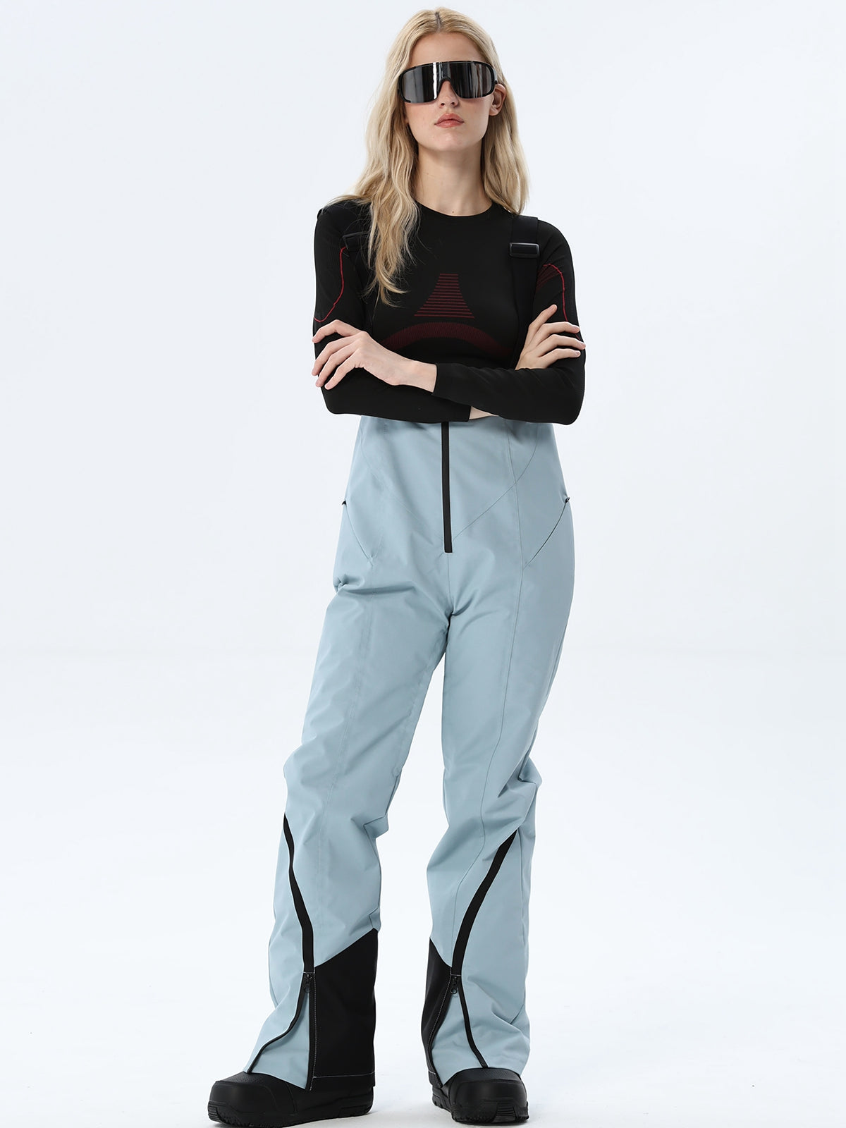 Women's High-Rise Suspender Snow Overalls
