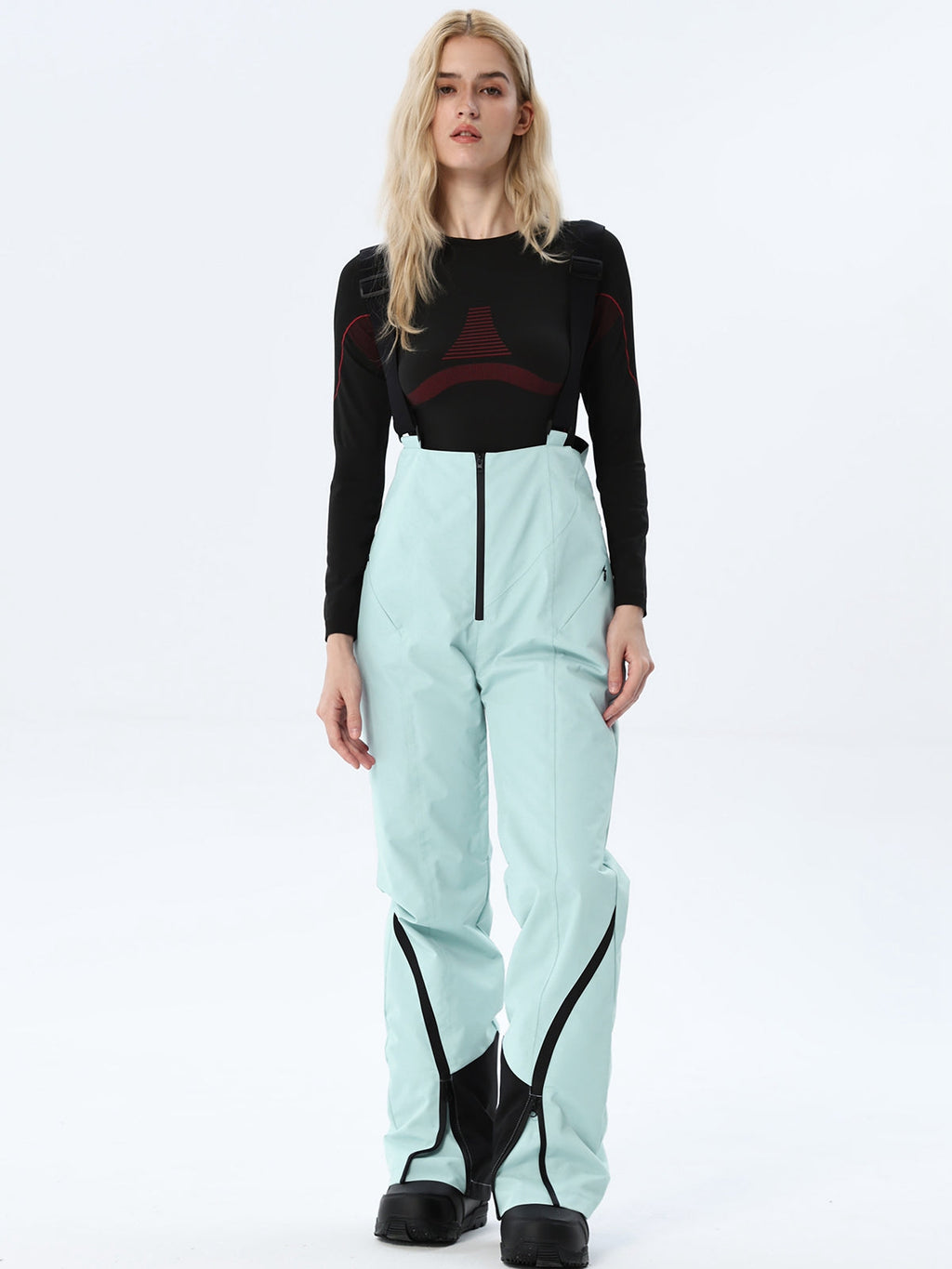 Women's High-Rise Suspender Snow Overalls