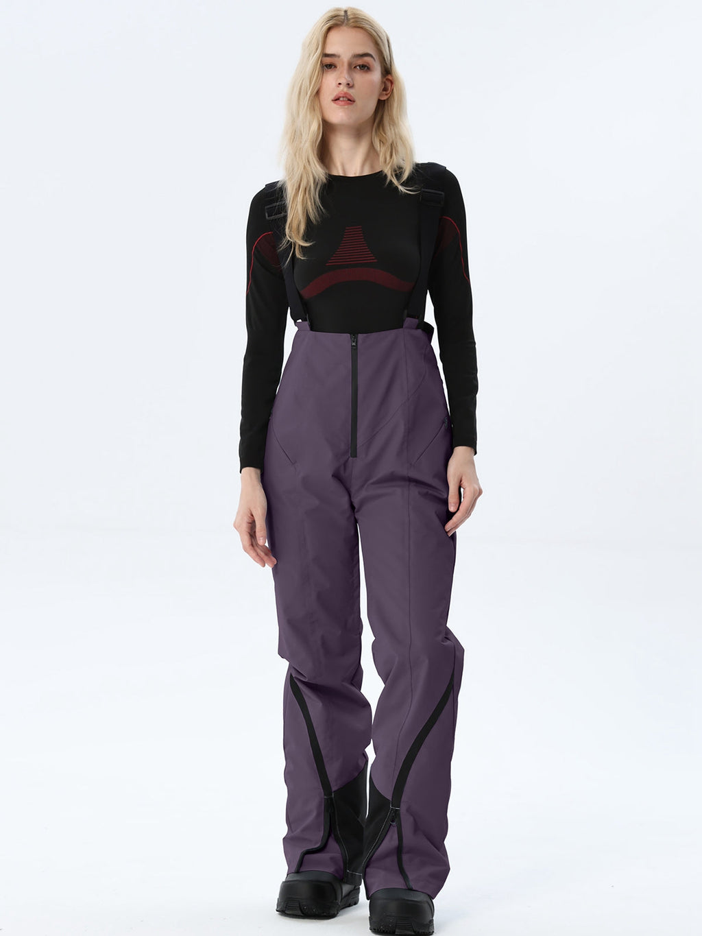Women's High-Rise Suspender Snow Overalls