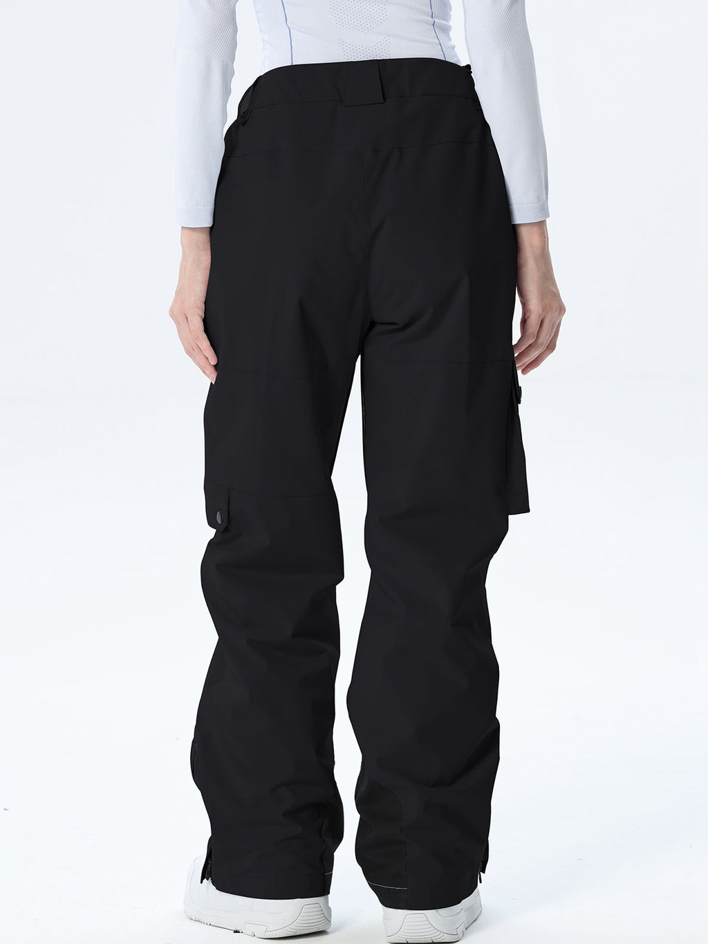 Women's Relaxed Utility Snow Pants with Cargo Storage
