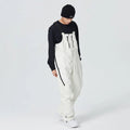 Adult Baggy Snow Pants Winter One-piece Ski Bibs for Sports