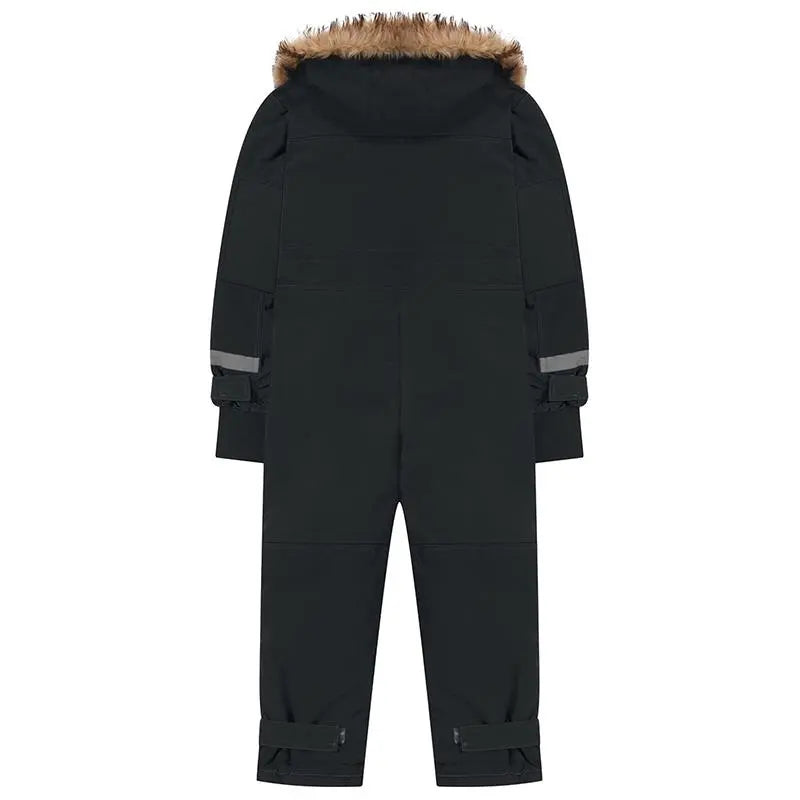 Kids One Piece Snowsuit Girl Boy Ski Snowboard Jumpsuits
