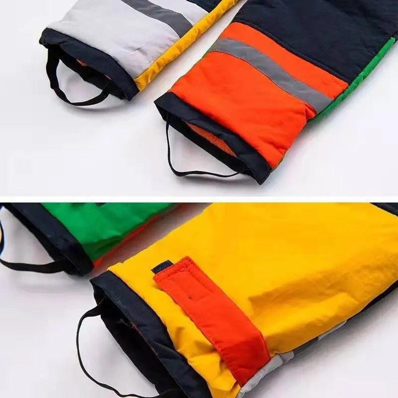 Children's Winter Ski Suit Thermal One-piece Ski Overalls