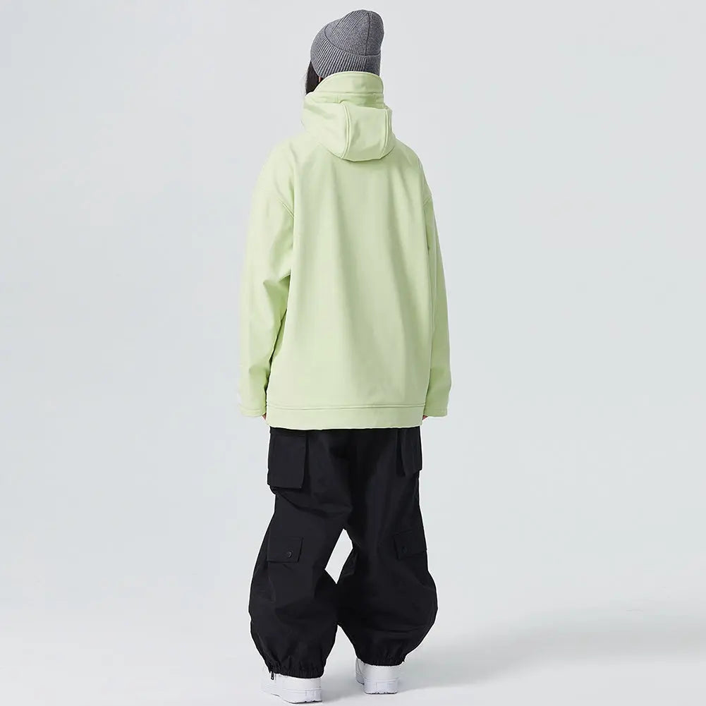 Couple Outdoor Winter Ski Hoodie Thicken Snowboard Anorak Jacket