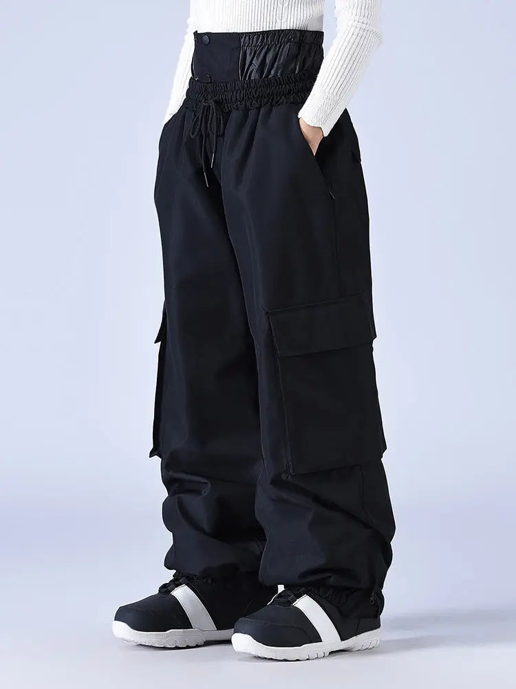 Couple Style Baggy Snow Pants Cargo Ski Pants