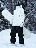 Couple Style Hooded Snow Jackets & Pants Set