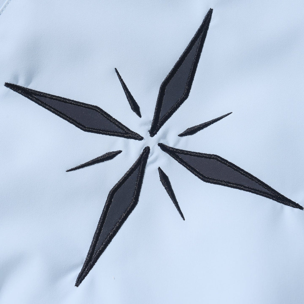 Women's Snowflake-Appliqué Winter Ski Jacket
